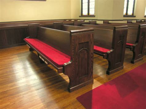 Replication, Restoration & Refurbishing Church Pews.